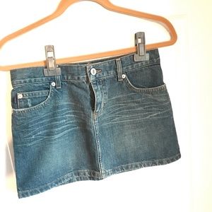 Juicy Couture - Classic Denim Mini Skirt